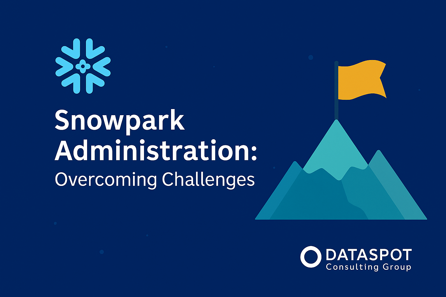 SnowPark Administration overcoming Challenges strategy by Dataspot